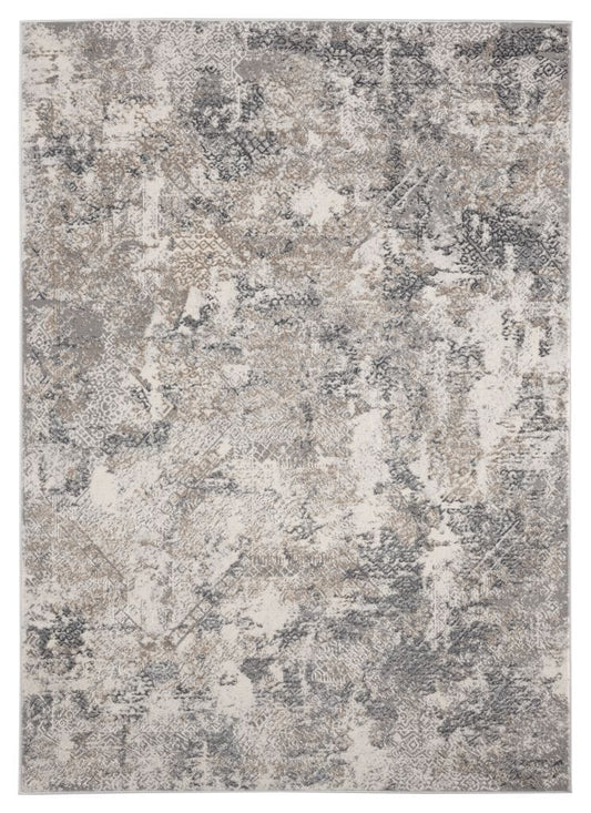 Emojy Lennox Cream Rug United Weavers 2x3 Gray