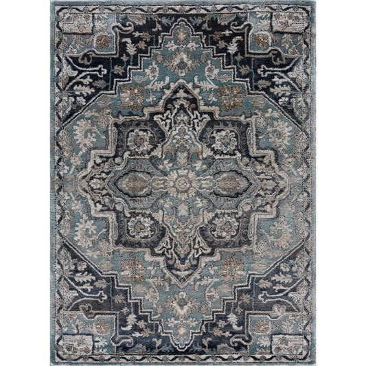 Portsmouth Ancient Land Rug United Weavers 3x5 Blue