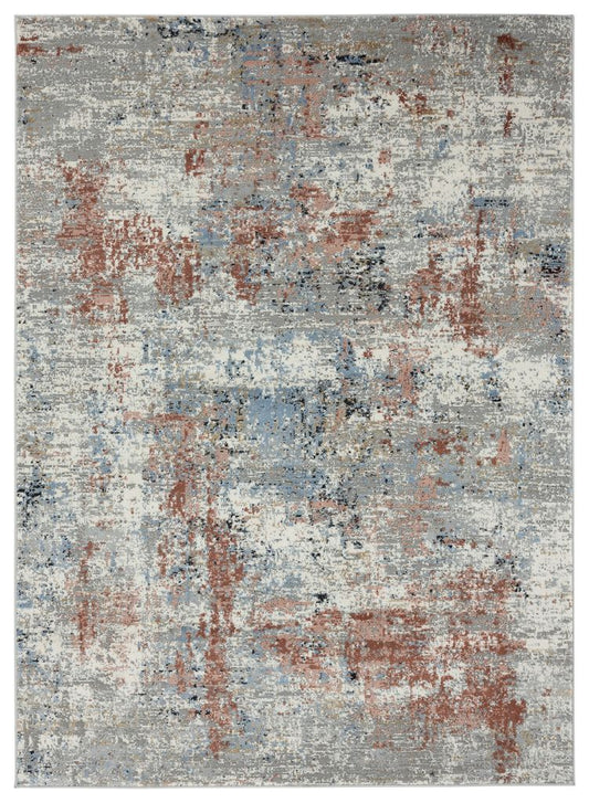 Eternity Elixir Crimson Area Rug