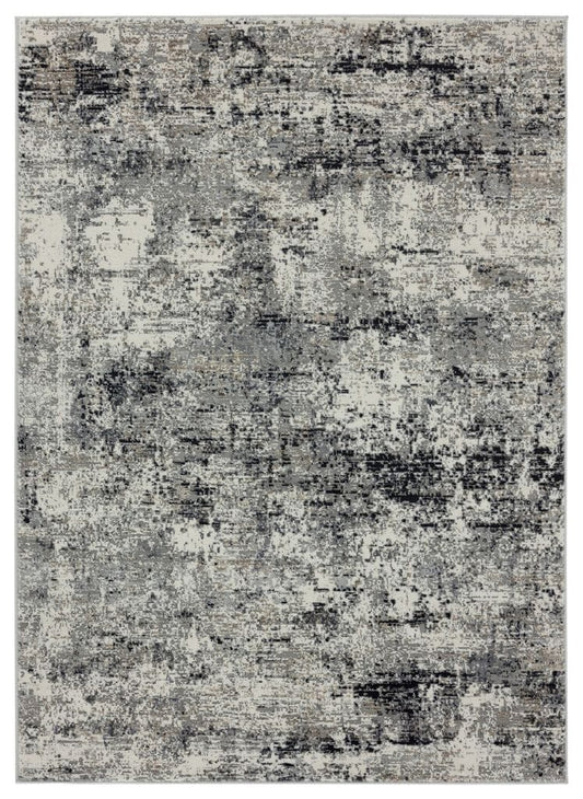 Eternity Barcelona Charcoal Area Rug United Weavers 2x3 Black