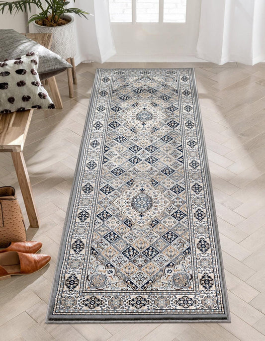 Prime 19 Rug MDA 2x8 Runner Gray