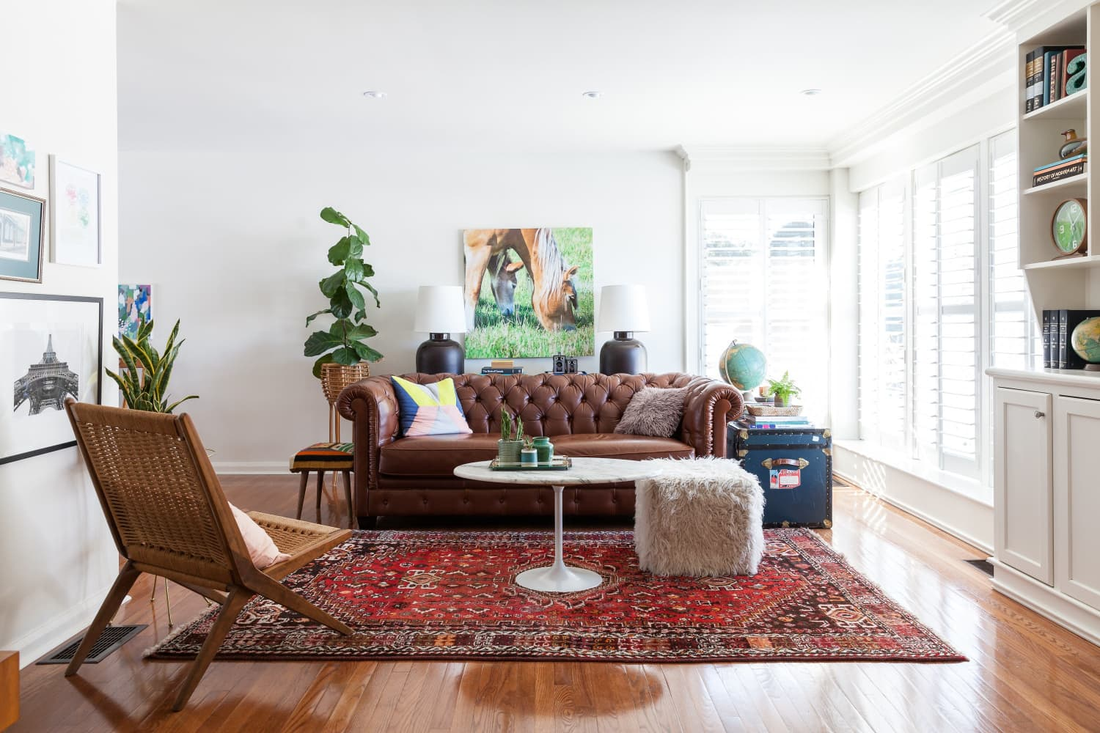 Area Rug Size Guide for Living Rooms