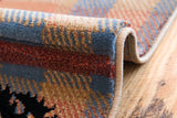 Cottage Nomad Multi Plaid Area Rug