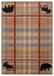 Cottage Nomad Multi Plaid Area Rug