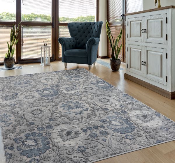 Cascades Olallie Blue Rug