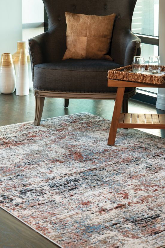 Eternity Barcelona Crimson Area Rug