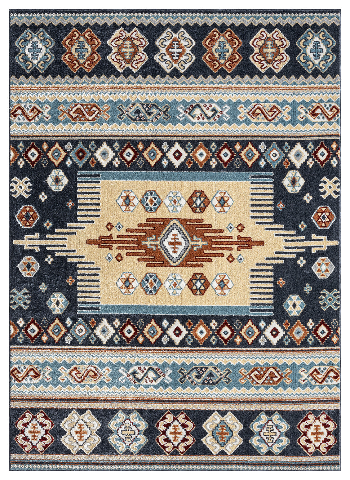 Stratton Denali Blue Accent Rug