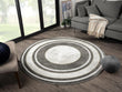 BROOKLYN 04 Rug MDA 5 Round Gray 