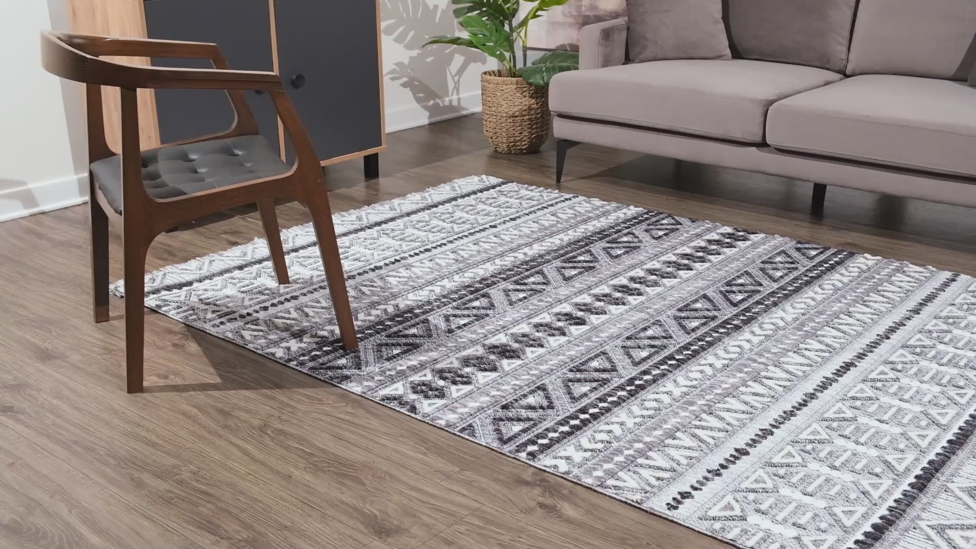 Chelsea Lutz Gray Rug