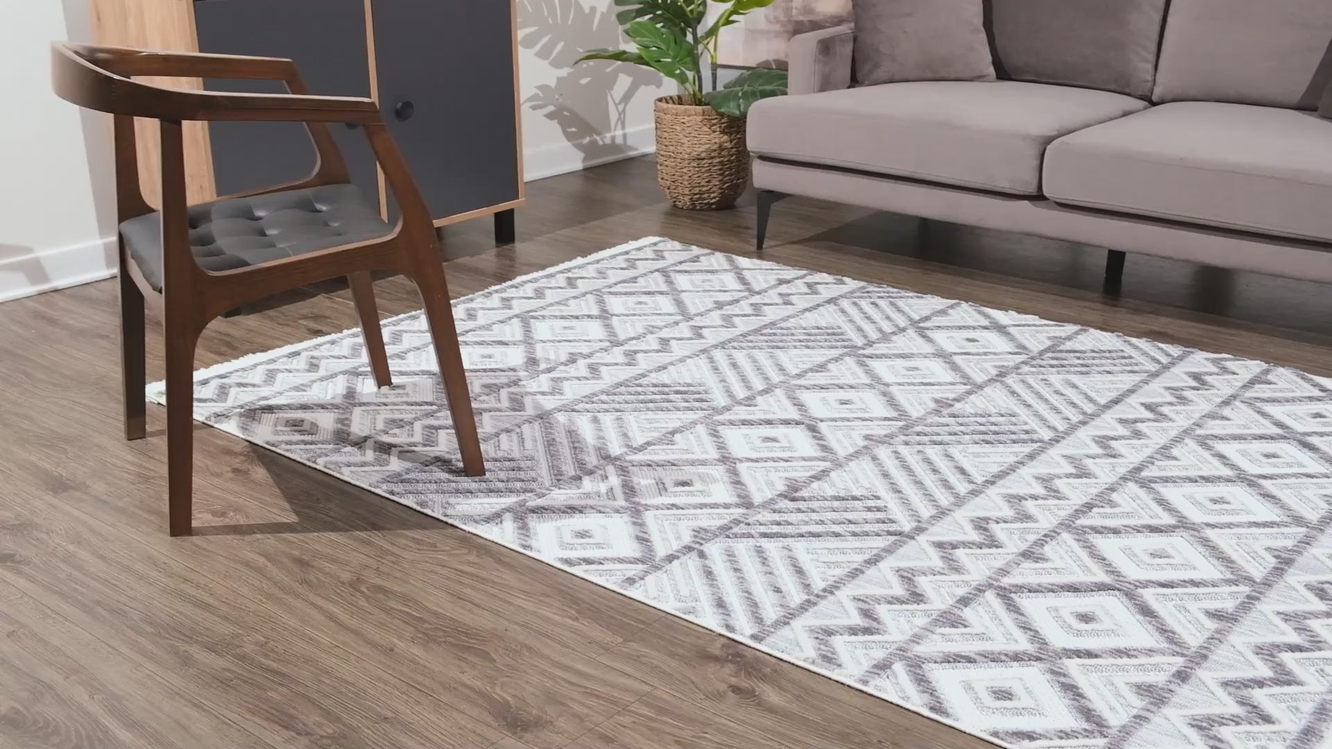 Chelsea Brimmer Gray Rug