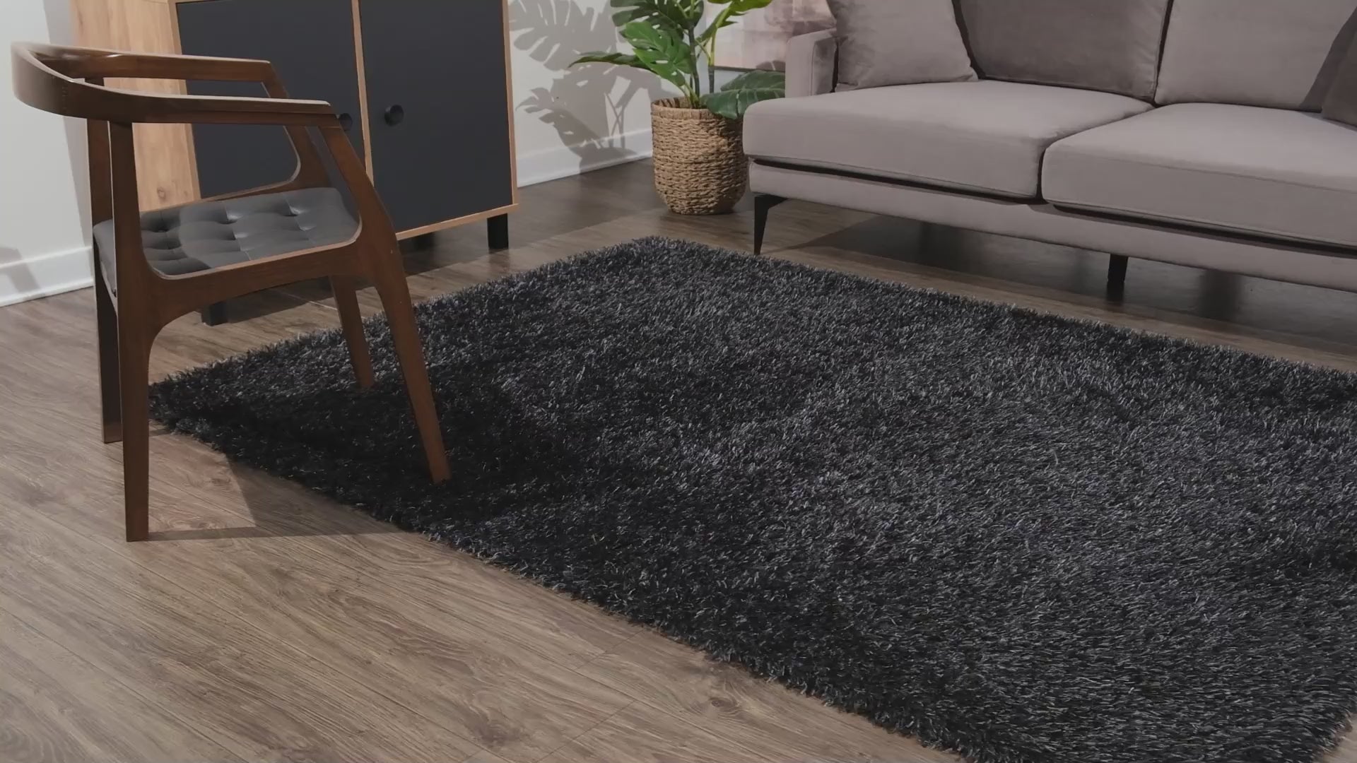 Aubrey Rose Smoke Rug