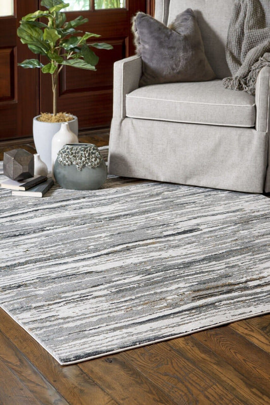Veronica Casino Gray Rug