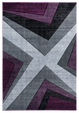 Bristol Zine Rug United Weavers Purple 8x11 