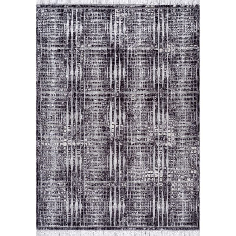 Chelsea Islan Gray Rug United Weavers 2x3 Black 