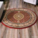 PERSIAN 02 Rug MDA 5 Round Red 
