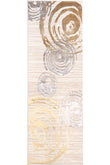 London 01 Rug MDA 2x8 Runner Yellow 