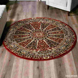 PERSIAN 15 Rug MDA 5 Round Red 