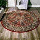 PERSIAN 15 Rug MDA 8 Round Red 