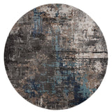 Portsmouth Modern Fusion Rug United Weavers 8 Round Gray 