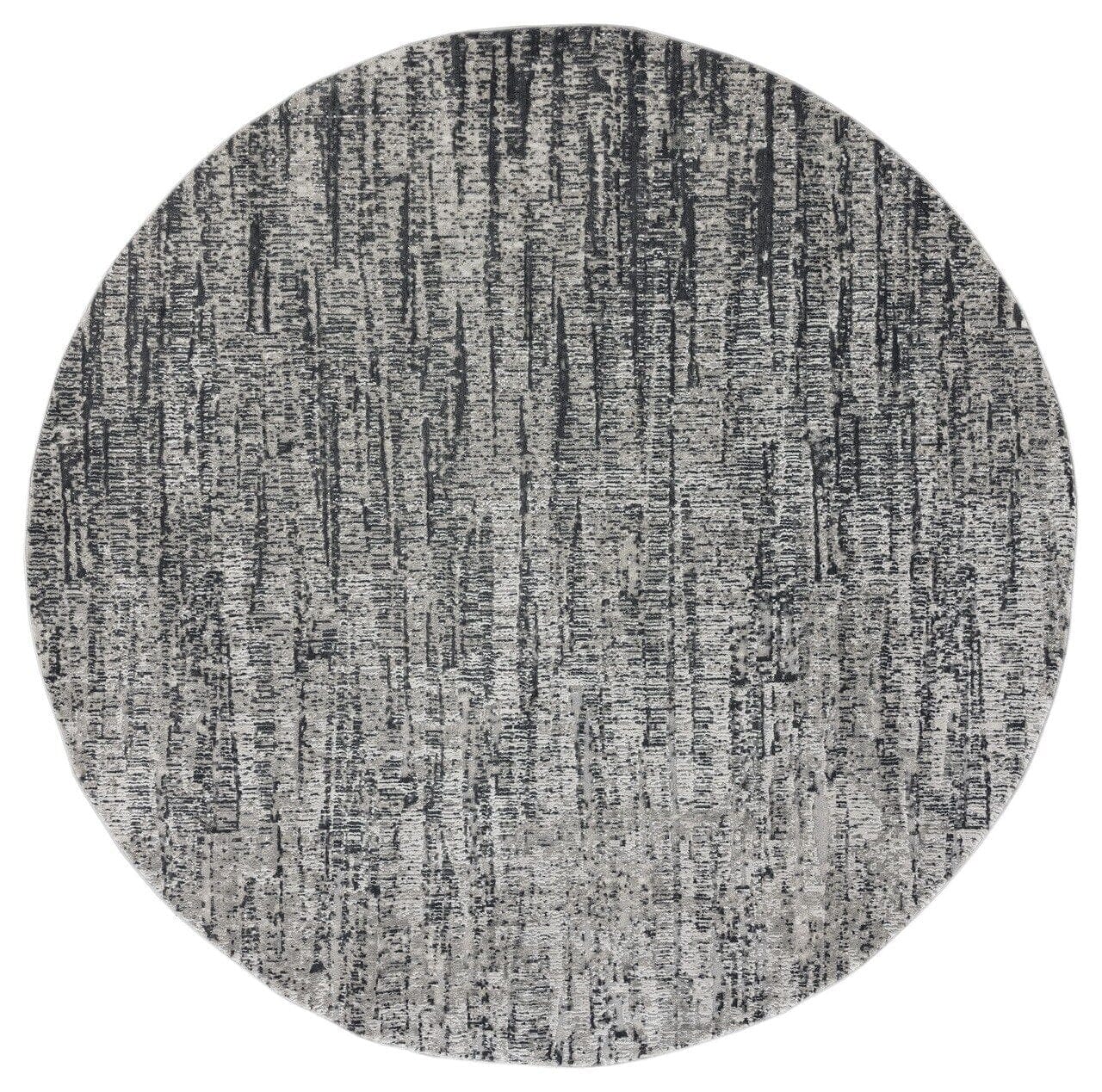 Veronica Ives Grey Rug United Weavers 8 Round Gray 